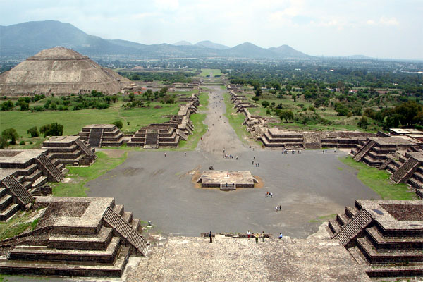 Город ацтеков Теотиуакан
