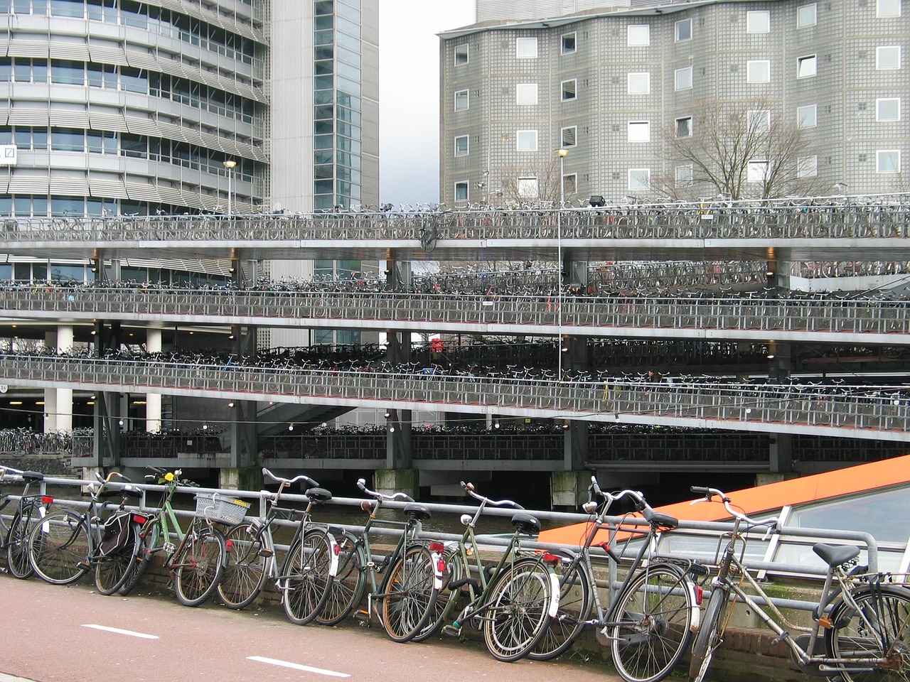 Амстердам, велосипеды